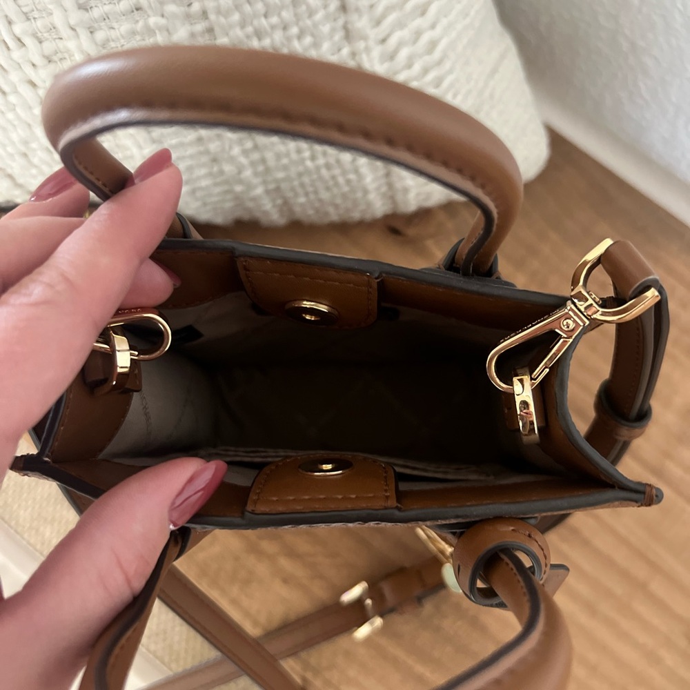 Michael Kors Tan and Brown Mini Bag - Picture 2 of 3